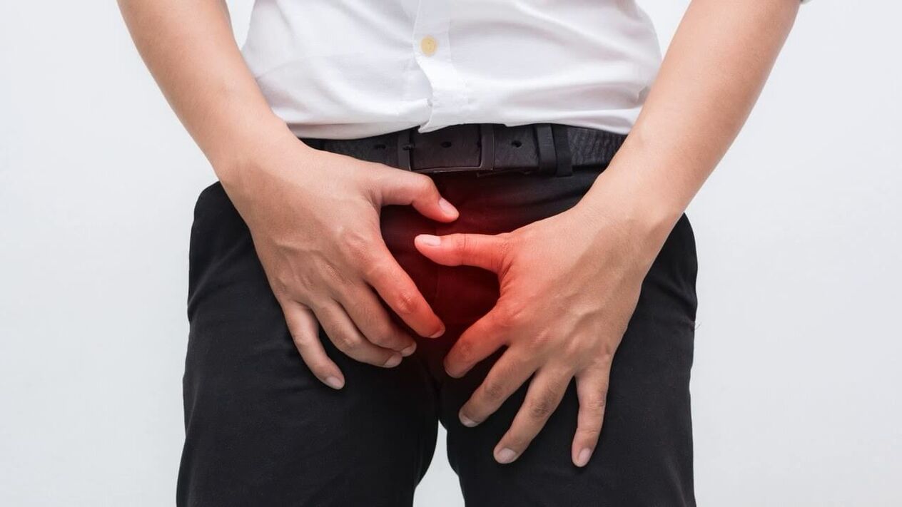 bol u genitalijama s prostatitisom